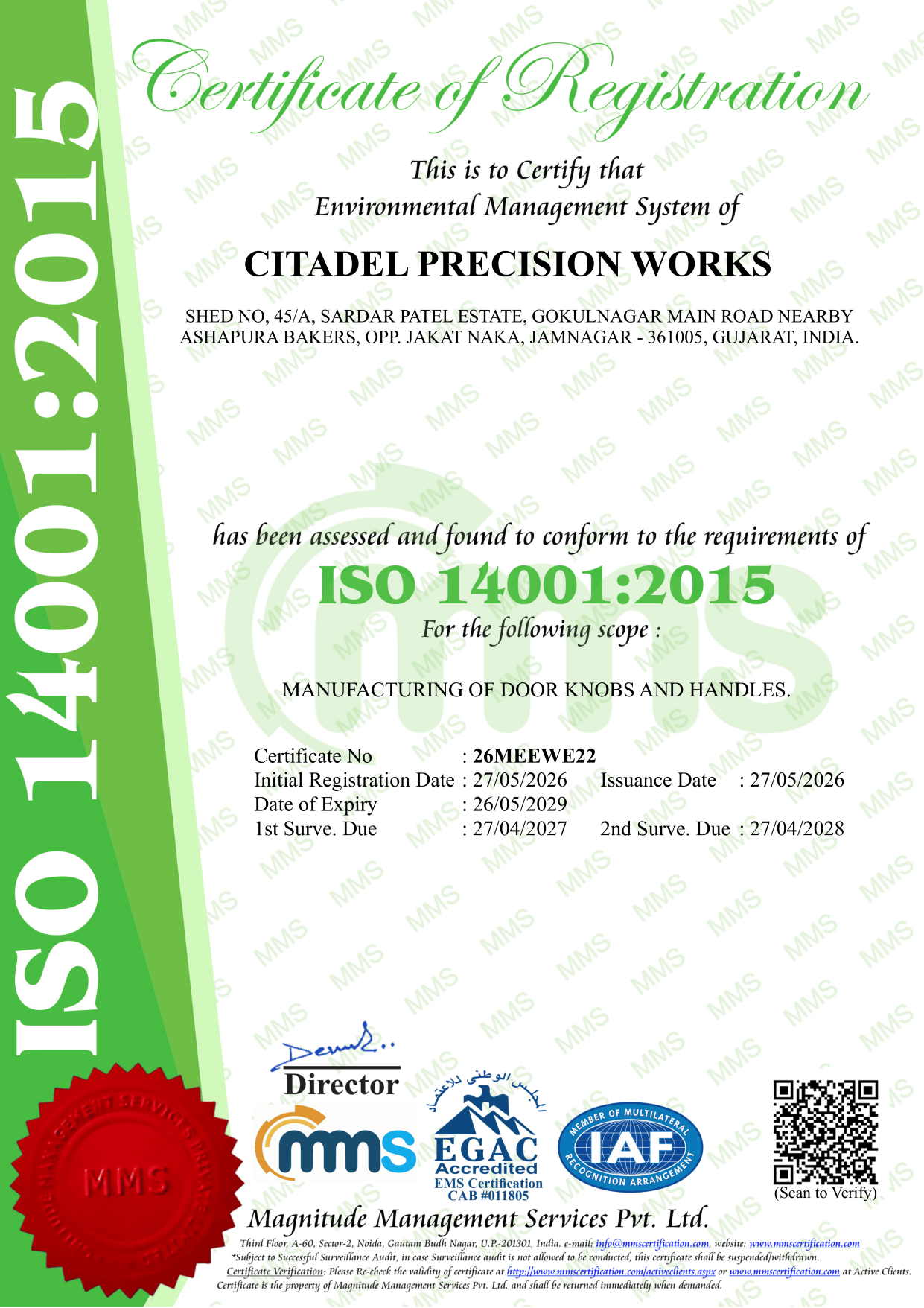ISO 14001 : 2015