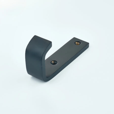 Summit Solid Brass Wide Wall Hook - Black