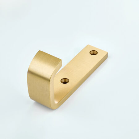 Summit Solid Brass Wide Wall Hook - Gold
