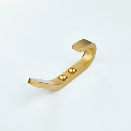 Rio Solid Brass Wall Hook - Gold