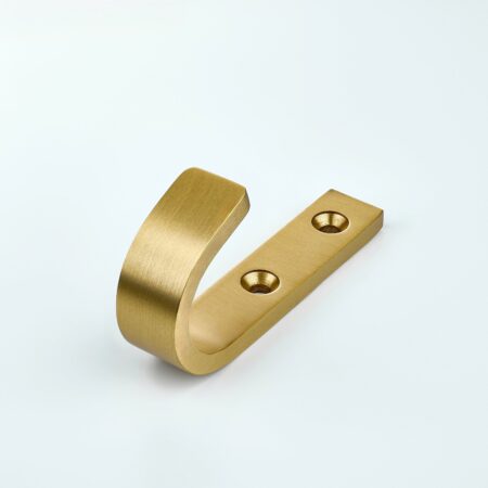 Halo Solid Brass Regular Wall Hook - Gold