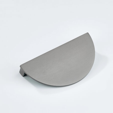 Elsin Half Round Brass Cabinet Pull - Gunmetal