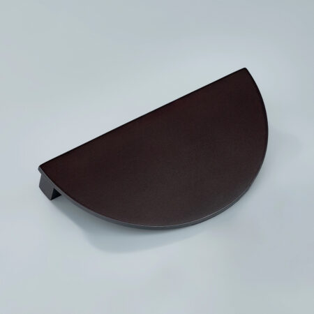 Elsin Half Round Brass Cabinet Pull - Oil Rubbed Bronze