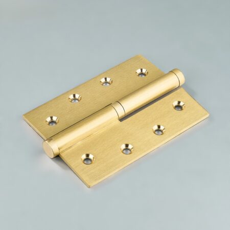 Arcen Lift-Off Rectangle Brass Door Hinges - Gold