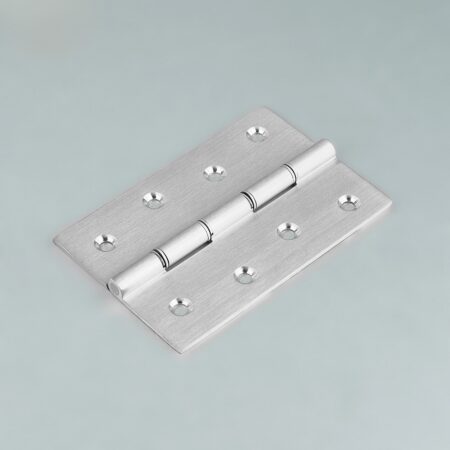 Victyx Washer Brass Cabinet Hinges (Large) - Silver