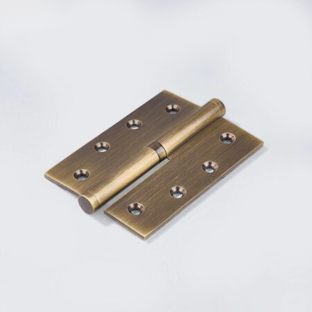 Arcen Lift-Off Rectangle Brass Door Hinges - Antique Bronze