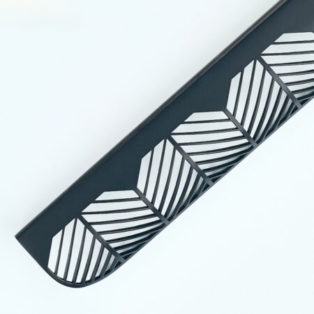 Bluxom Edge Lip Pull Brass Handle - Black