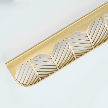 Bluxom Edge Lip Pull Brass Handle - Gold
