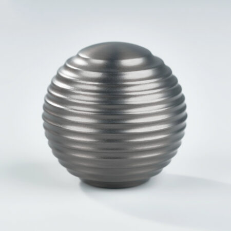 Beehive Honeycomb Brass Ball Knob - Gunmetal