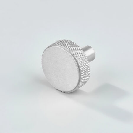 Ambra Round Knob - Silver