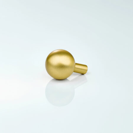 Orva Solid brass Ball Knob - Gold