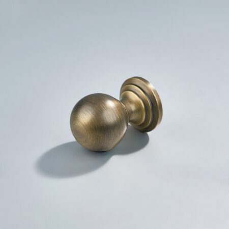 Globen Solid Brass Cabinet Knob - Antique Bronze
