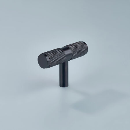 Alto Knurled Brass Cabinet T-Knob - Oil Rubbed Bronze