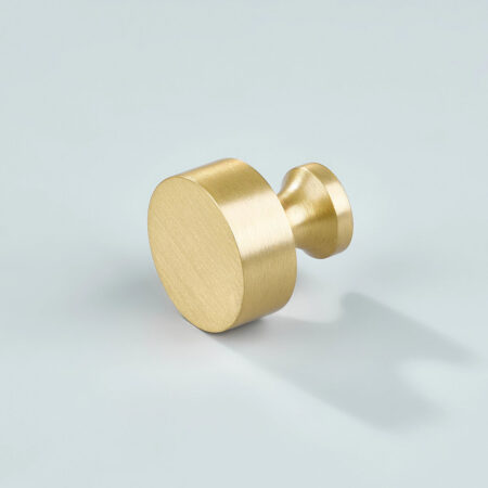 Oryn Round Brass Cabinet Knob - Gold