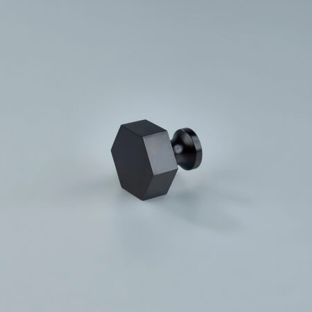 Syen Hexagonal Brass Cabinet Knob - Oil Rubbed Bronze