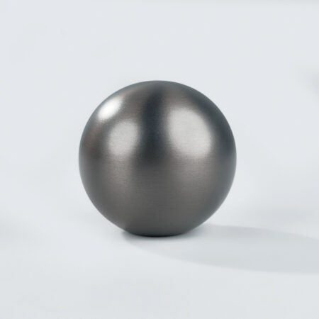 Aurora Solid Brass Ball Knob - Gunmetal