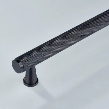 Doyen Knurled Brass Cabinet Handle - Oil Rubbed Bronze