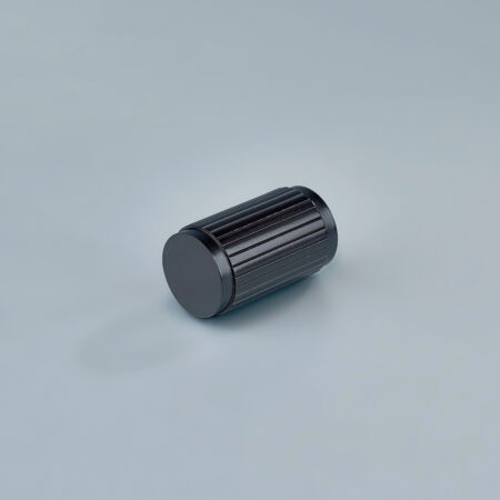 Keld Linear Knurled Brass Cylinder Knob - Oil Rubbed Bronze