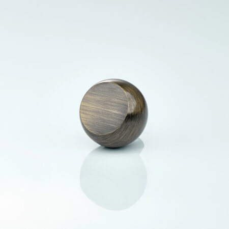 Clora Solid brass Cabinet Knob - Antique bronze