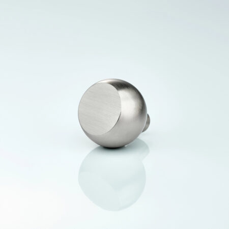 Clora Solid brass Cabinet Knob - Silver