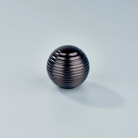 Beehive Honeycomb Brass Ball Knob - Oil Rubbed Bronze
